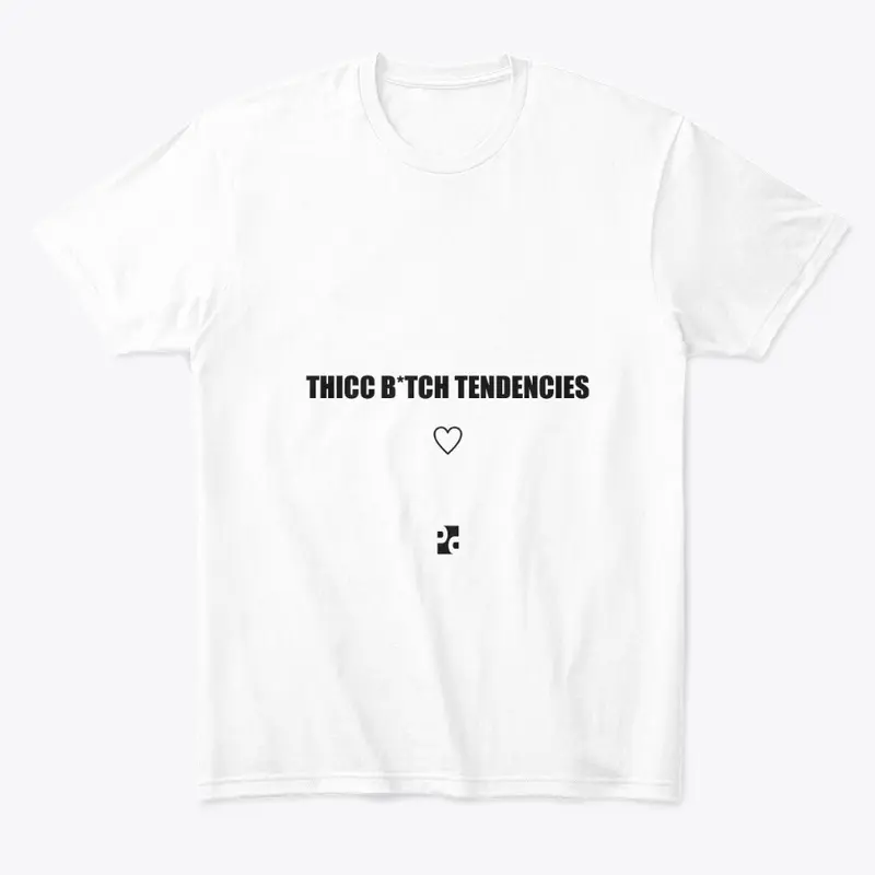 OFFICIAL THICC B*TCH TENDENCIES LOGO