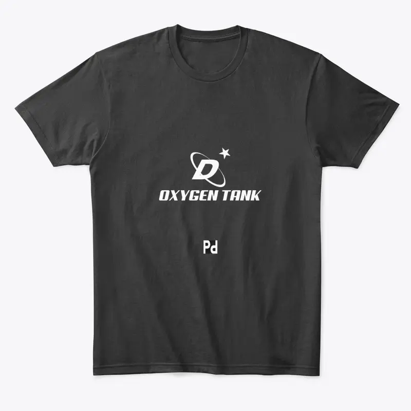 OFFICIAL D's OXYGEN TANK LOGO ( WHITE )