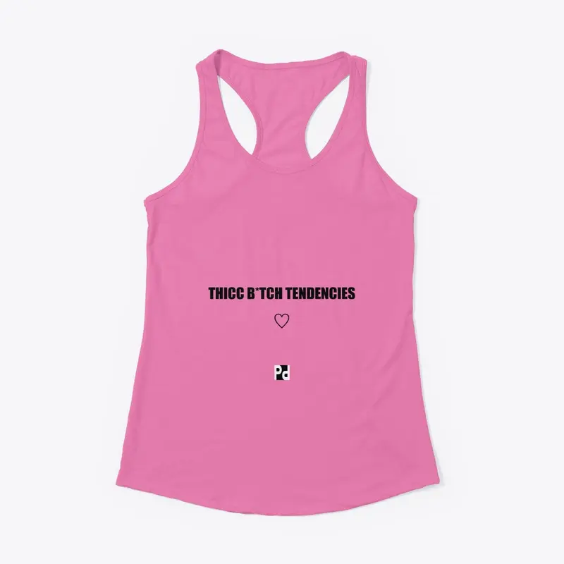 OFFICIAL THICC B*TCH TENDENCIES LOGO