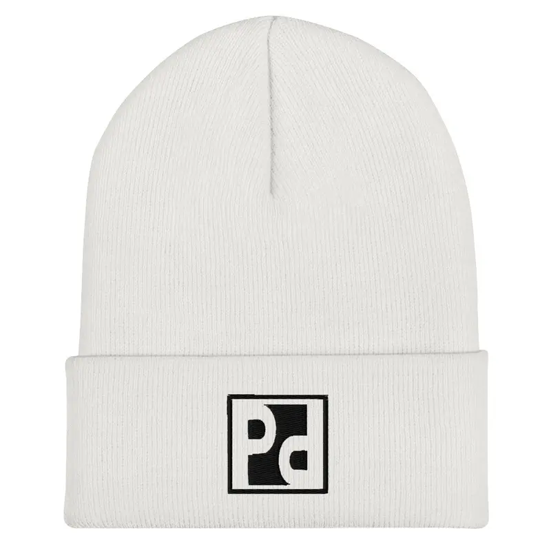 OFFICIAL PURPLE PORTAL BEANIE ( WHITE )