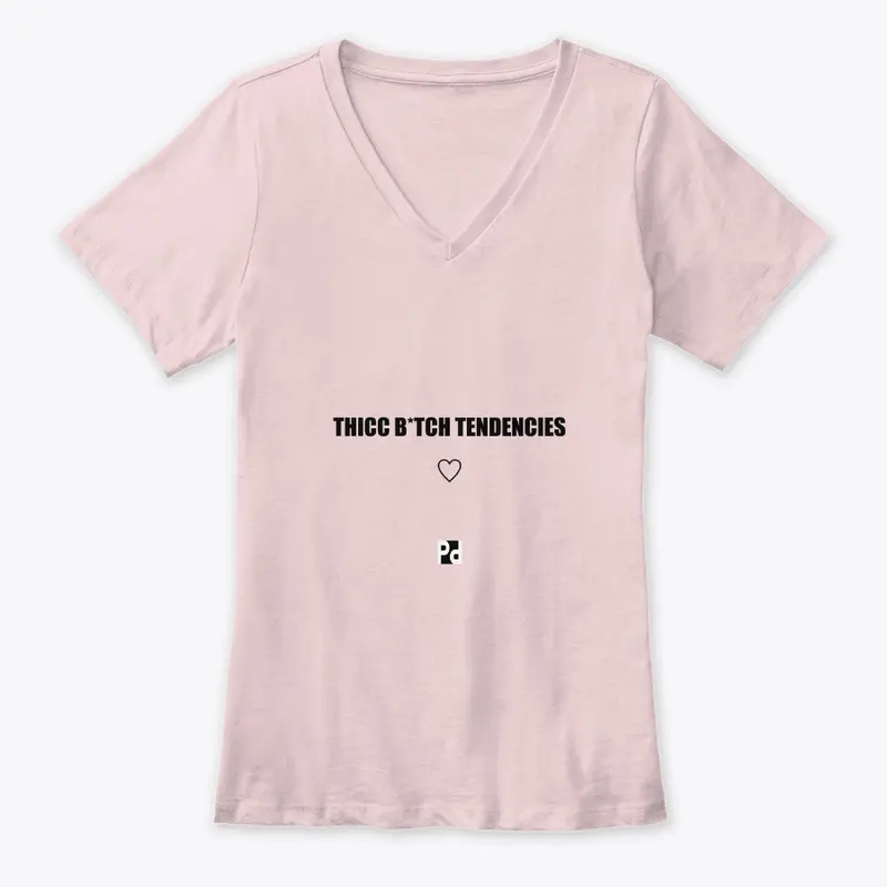 OFFICIAL THICC B*TCH TENDENCIES LOGO