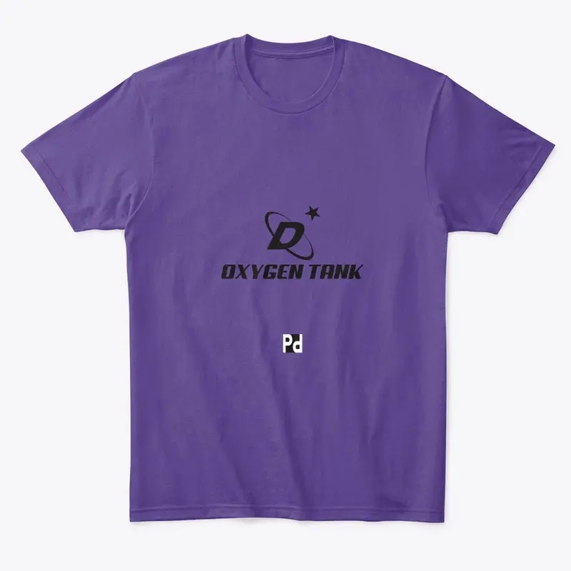 OFFICIAL D's OXYGEN TANK LOGO ( BLACK )