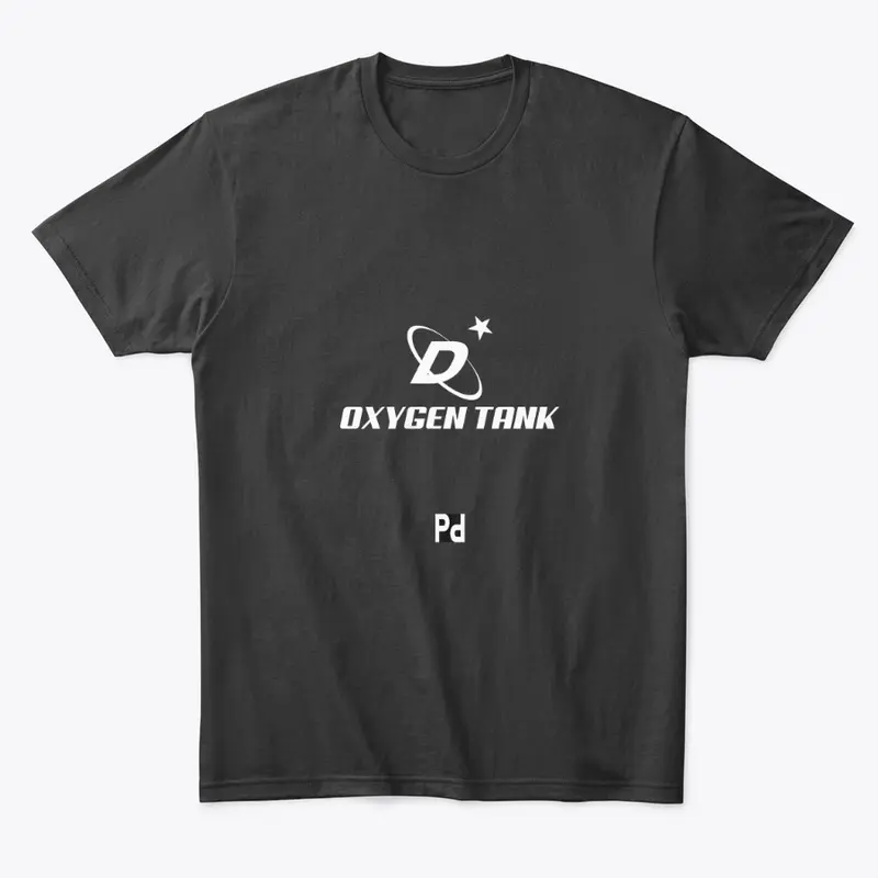 OFFICIAL D's OXYGEN TANK LOGO ( WHITE )