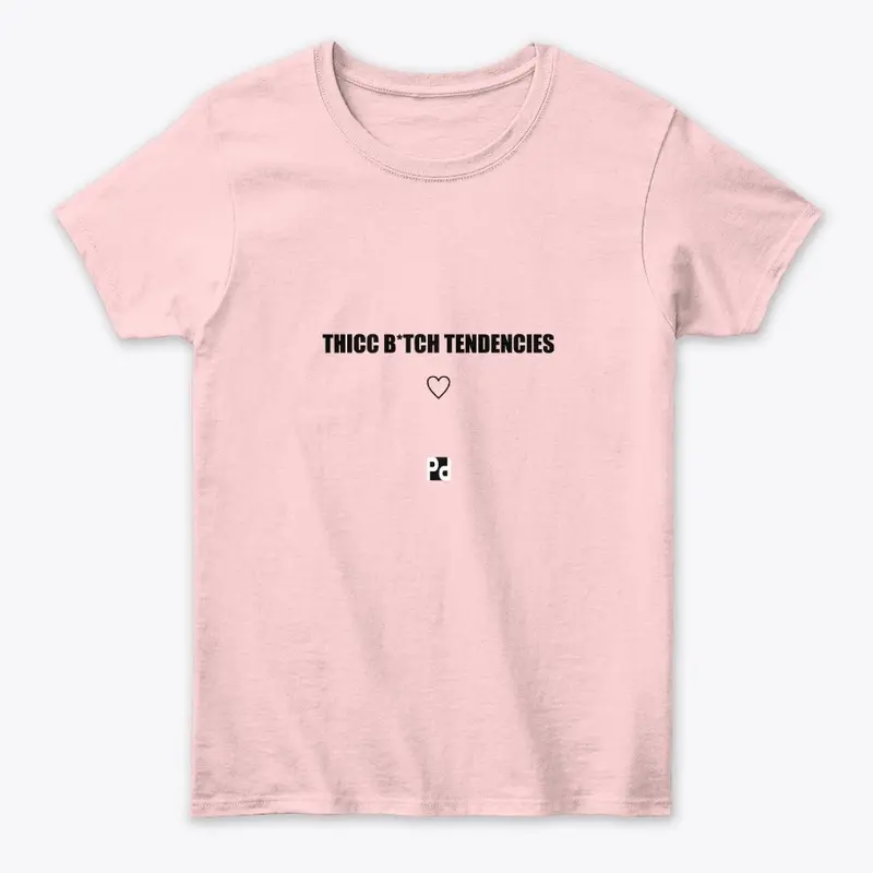 OFFICIAL THICC B*TCH TENDENCIES LOGO